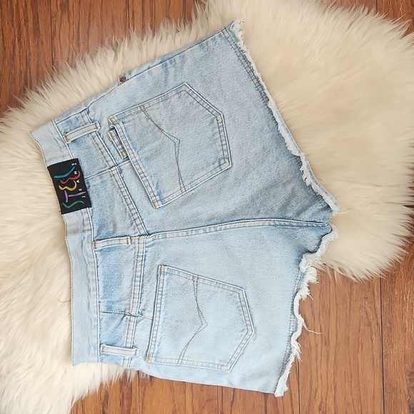 Vintage Y2k Steel High Rise Jeans Shorts - Picture 5 of 6